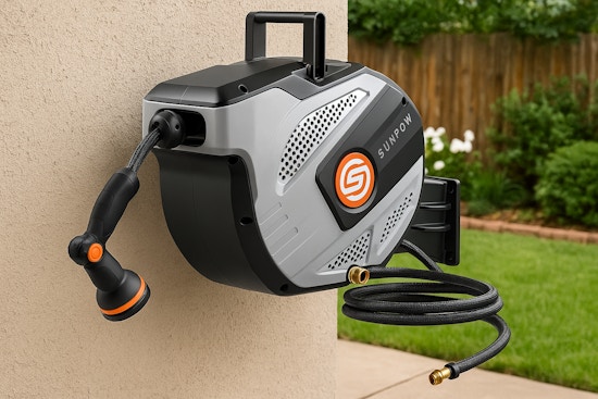 Retractable Garden Hose Reel, Only $84.99 With Amazon Coupon