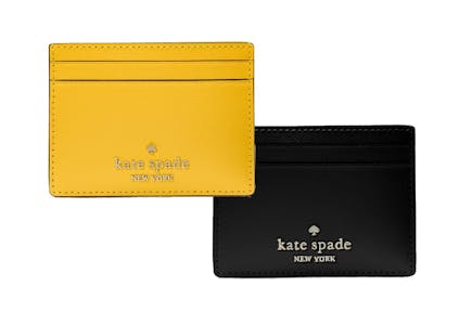 Kate Spade Leather Card Holder