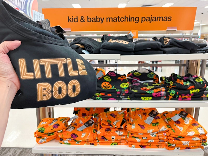 target halloween matching family pajamas