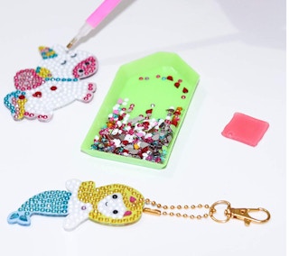 diamond painting keychians