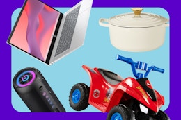 HP Chromebook, Dutch Oven, Spiderman ATV, wireless speaker