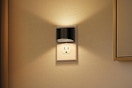 night light plugged into outlet