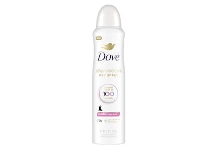 Dove Advanced Care Deodorant Spray