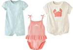 Cloud Island Baby Romper