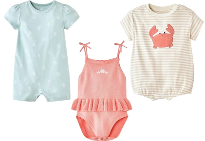 Cloud Island Baby Romper