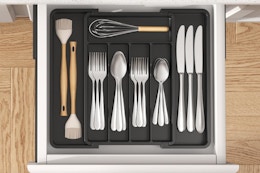 silverware drawer organizer B0F8HFLNQG