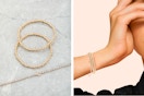 Walmart Time and Tru women's initial letter bracelet set