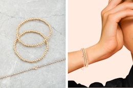 Initial Bracelet Sets for as Low as $0.91? Find Them at Walmart card image