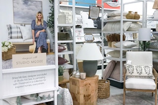 the studio mcgee section in a target