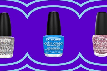 la colors nail polish on a grid