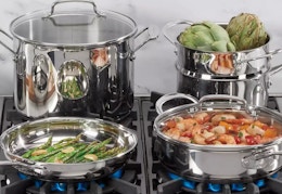 Cuisinart 11-Piece Cookware Set, Only $91 at Kohl's (Reg. $200) card image