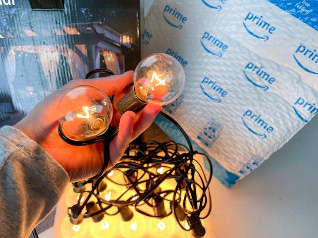 Outdoor String Lights, Starting at $8.49 on Amazon (Up to 50% Off) card image
