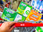 swiffer refills in a cvs cart
