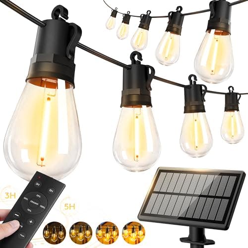 Solar Outdoor String Lights