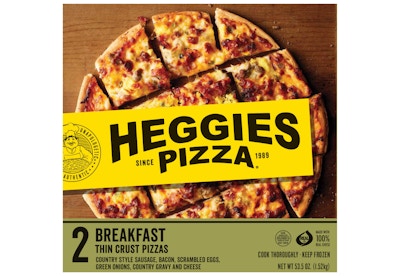Heggies Pizza Breakfast Pizza