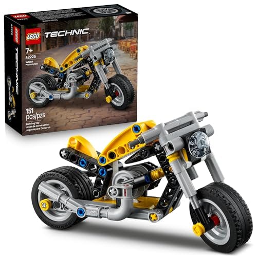 LEGO Technic Yellow Motorcycle