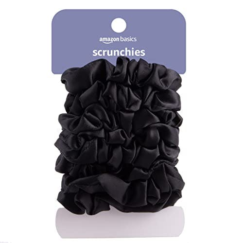 Amazon Basics Satin Scrunchies