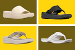 4 women's Clarks sandals