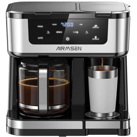 Drip Coffee Maker with K Cup Combo