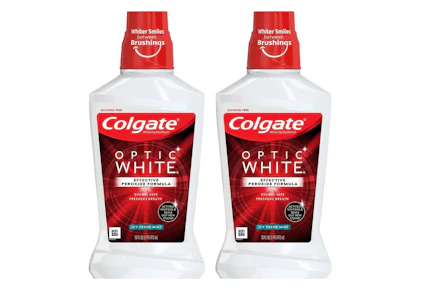 2 Colgate Mouthwashes
