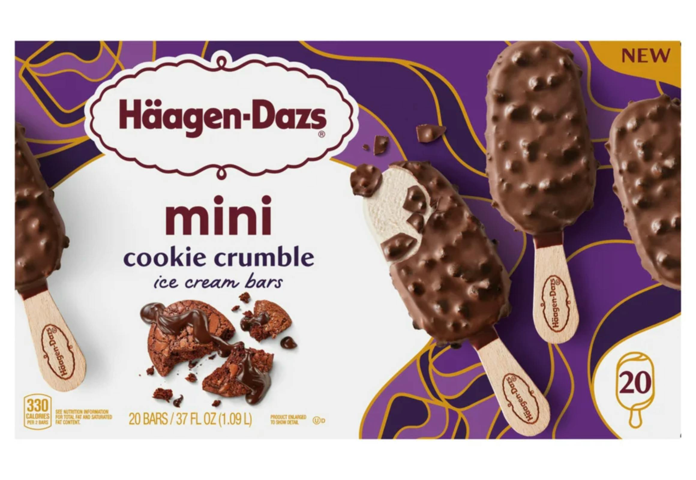Haagen-Dazs Mini Ice Cream Bars 20-Pack