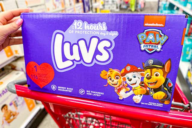 Luvs Big Boxed Diapers, Only $9.58 at Target card image