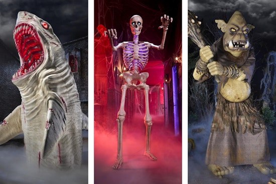 some new home depot halloween decorations