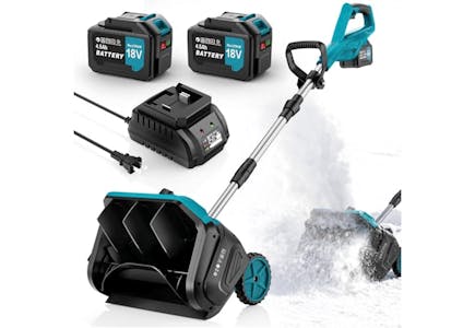 Cordless Electric Snow Blower