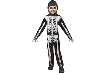 Kids' Skeleton Halloween Costume