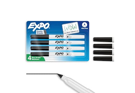 2 Expo Dry Erase Markers 4-Packs
