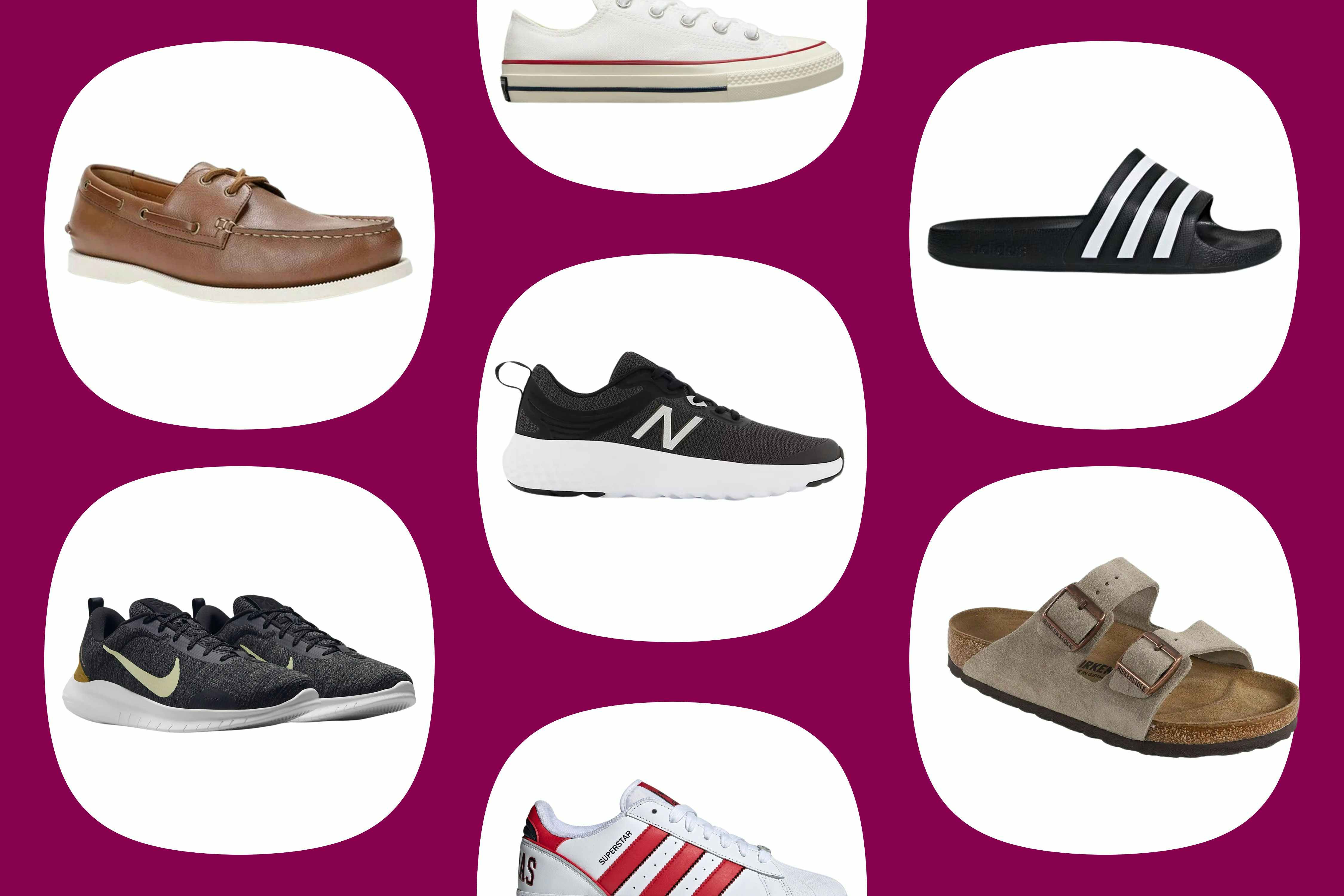 The Best Shoe Deals: $12 Adidas Slides, $26 Birkenstocks, $28 New Balance
