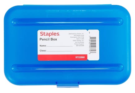 Staples Pencil Box