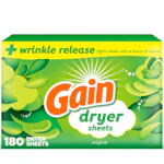2 Gain Dryer Sheets