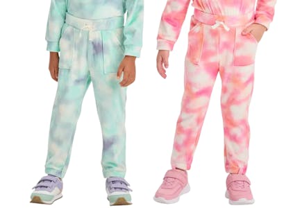Toddler Tie-Dye Fleece Pants