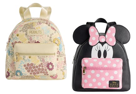 2 Character Mini Backpacks