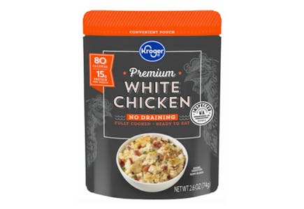 2 Kroger Chicken Pouches