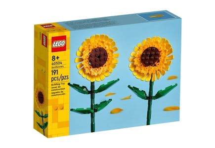 Lego Sunflowers Building Toy Set 