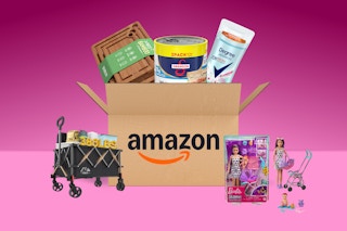 amazon items in a box