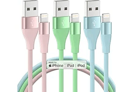 iPhone Chargers 3-Pack