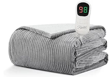 Heated Electric Throw Blanket