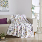 Easter Printed Lush Plush Throw
