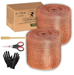 Copper Mesh Rodent Control 2-Pack