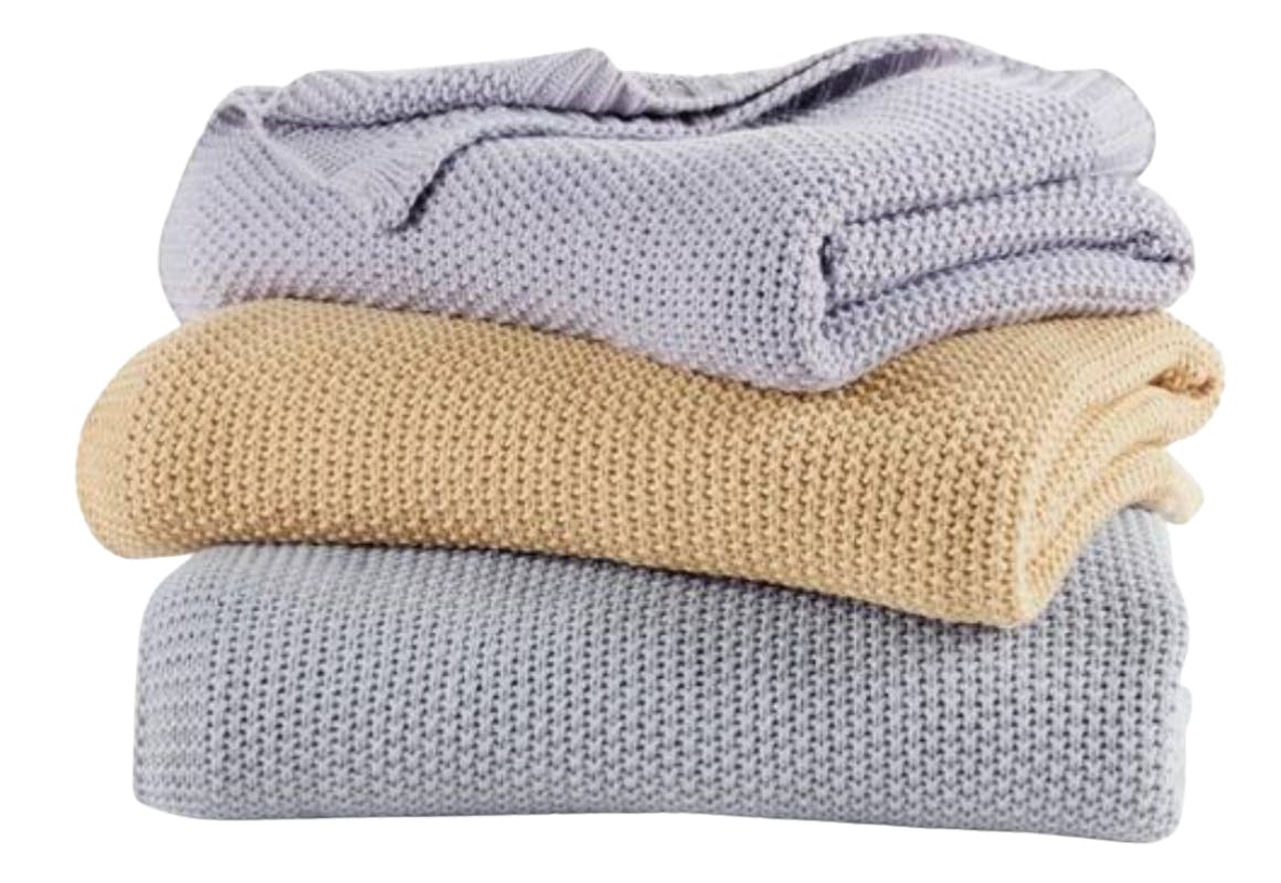 Knit Throw Blanket
