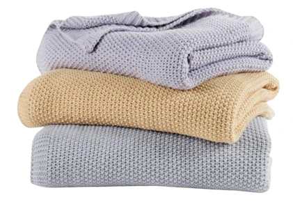 Knit Throw Blanket