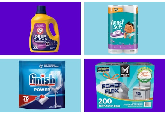 Top 15 Deals on Household Supplies: Save on Toilet Paper, Detergent, More