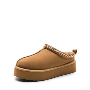 Women's Suede Platform Slippers