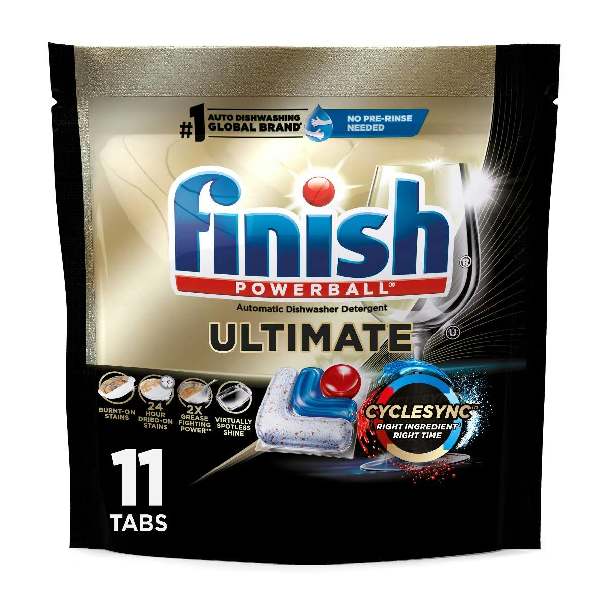 2 Finish Powerball Dishwasher Pods