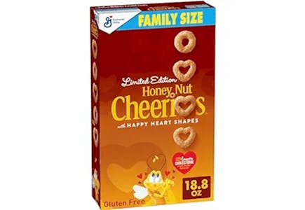 Honey Nut Cheerios Cereal Family-Size