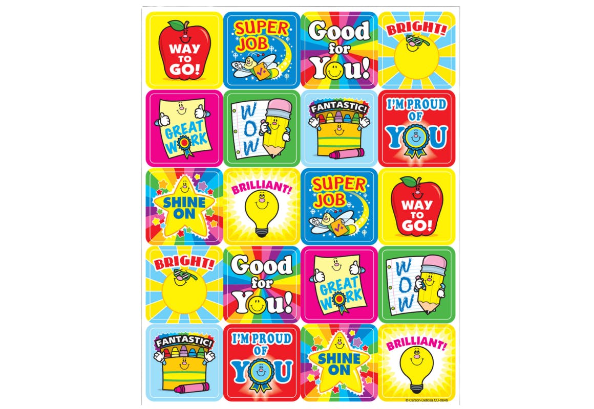Motivational Sticker Set
