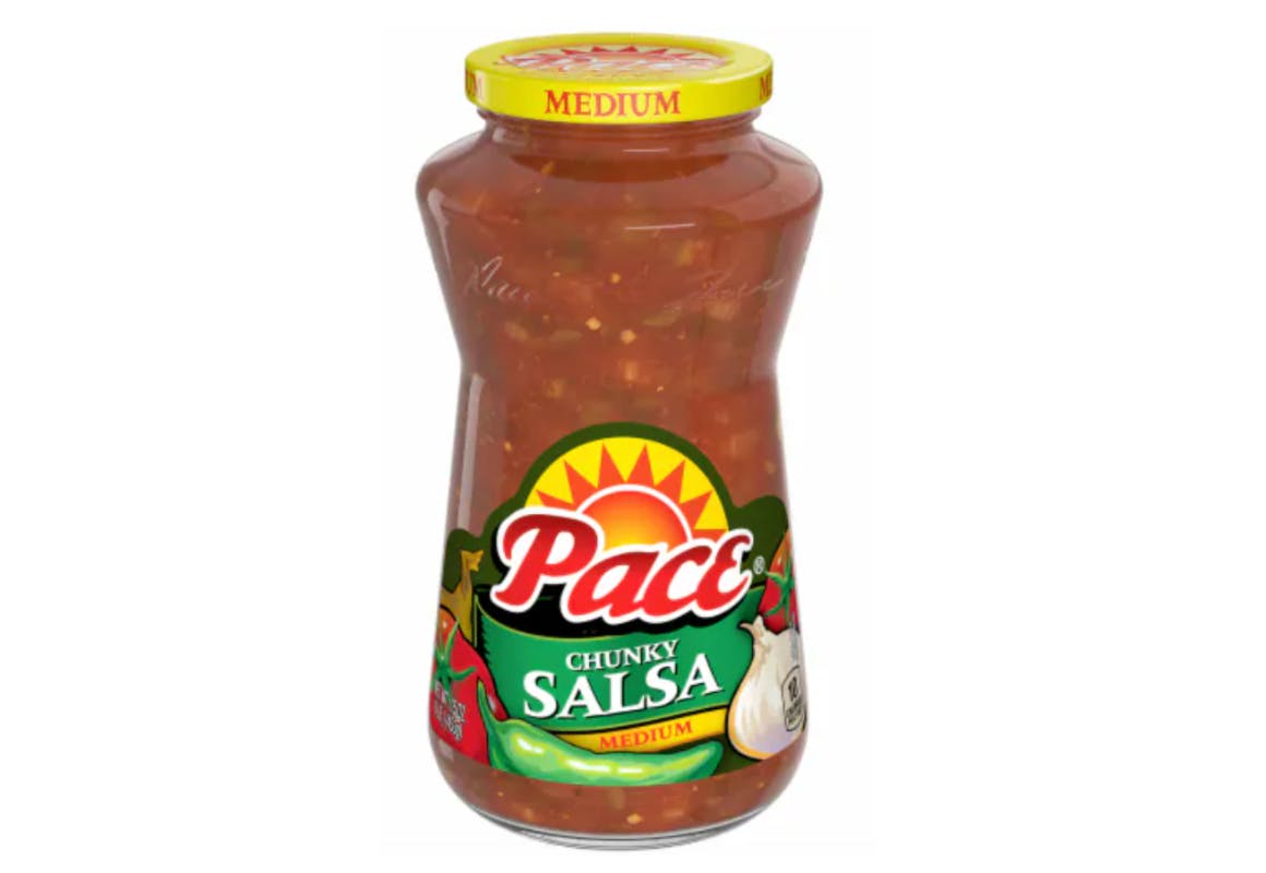 2 Pace Salsa Jars